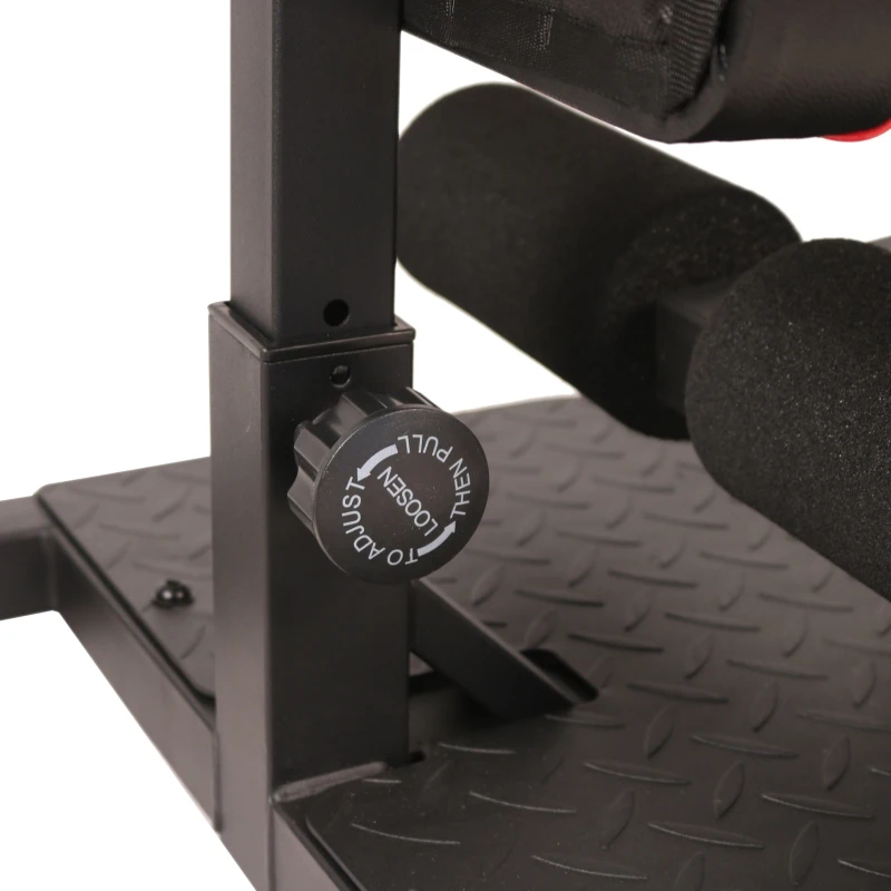 Soozier 3-in-1 Padded Push Up Sit Up Deep Sissy Squat Machine Abs Training Home Gym Fitness Workout Equipment