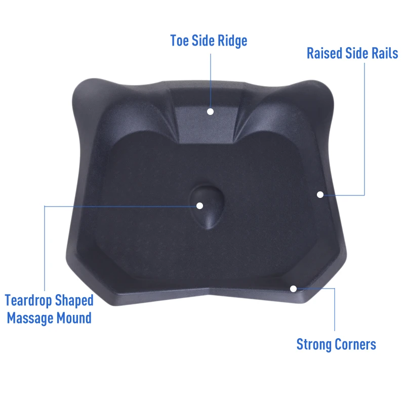 Soozier Non Flat Standing Desk Mat Anti Fatigue Floor Polyurethane Foam