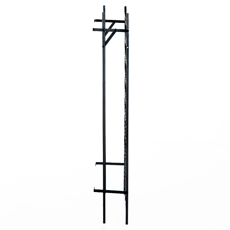 HomCom 60-Bottle Low Profile Wall Mounted Wine Bottle Storage Display Rack