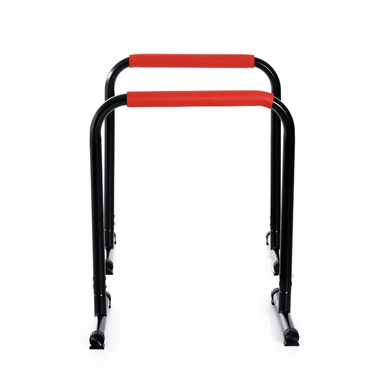 Soozier 29" Durable Versatile Parallete Dip Station Home Gym Indoor / Outdoor Bars Exercise Equipment