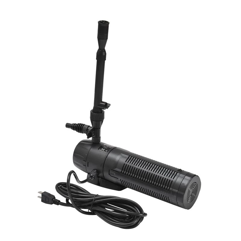 Pawhut 13W 265GPH UV Sterilizer Aquarium Pond Clarifier Pump Filter