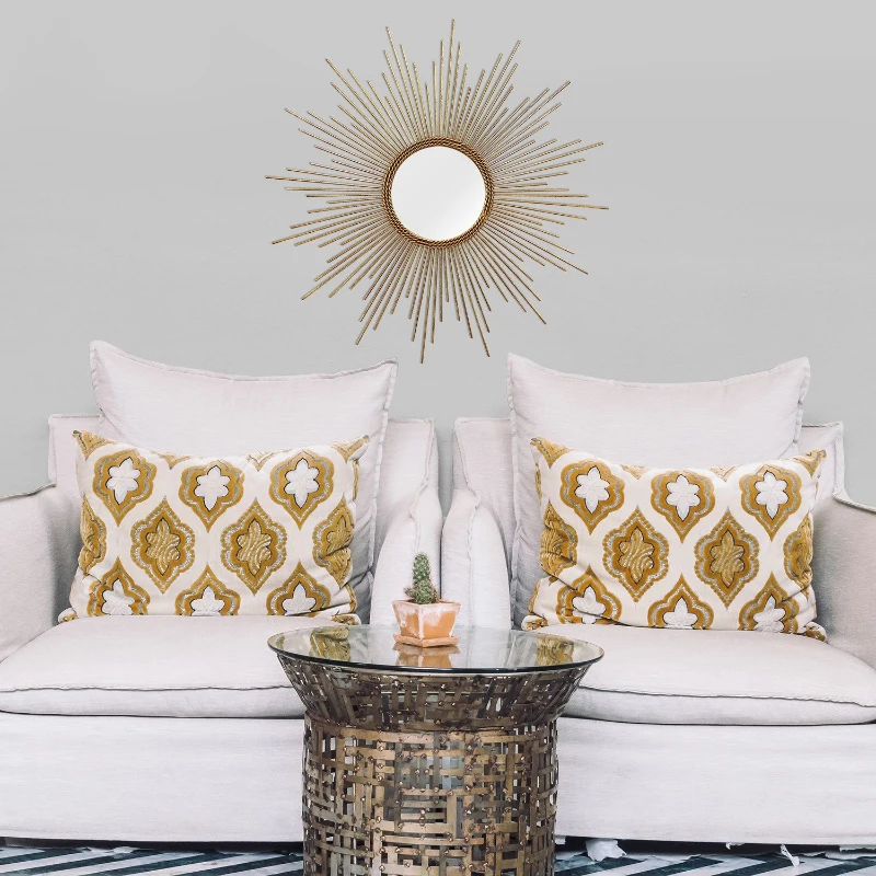 Stratton 26" Sun Burst Gold Andrea Wall Mirror