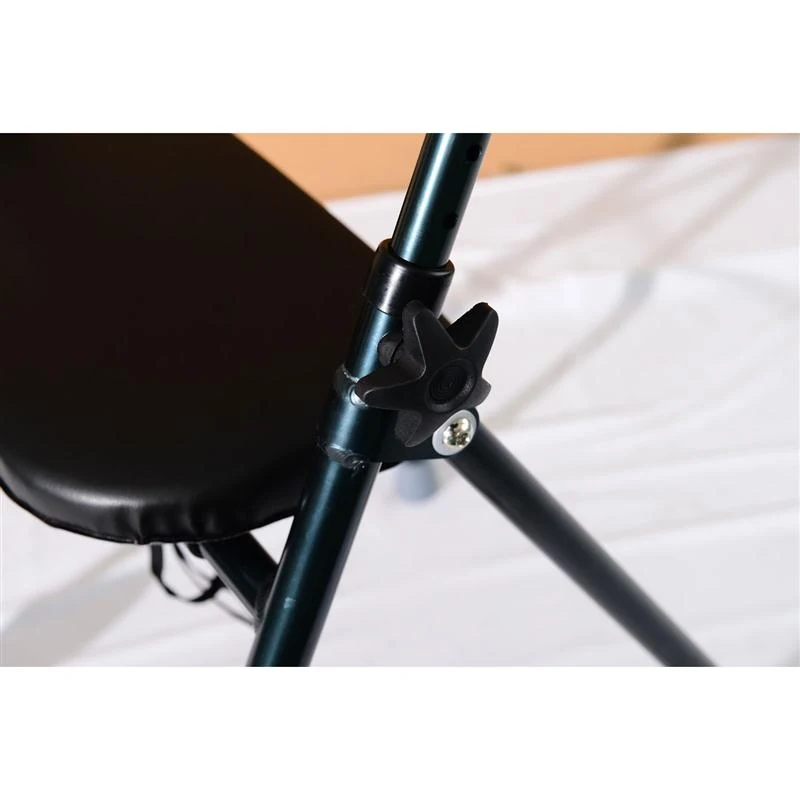 HomCom Assisted Mobility Lightweight Aluminum Folding Medical Walker- Dark Green