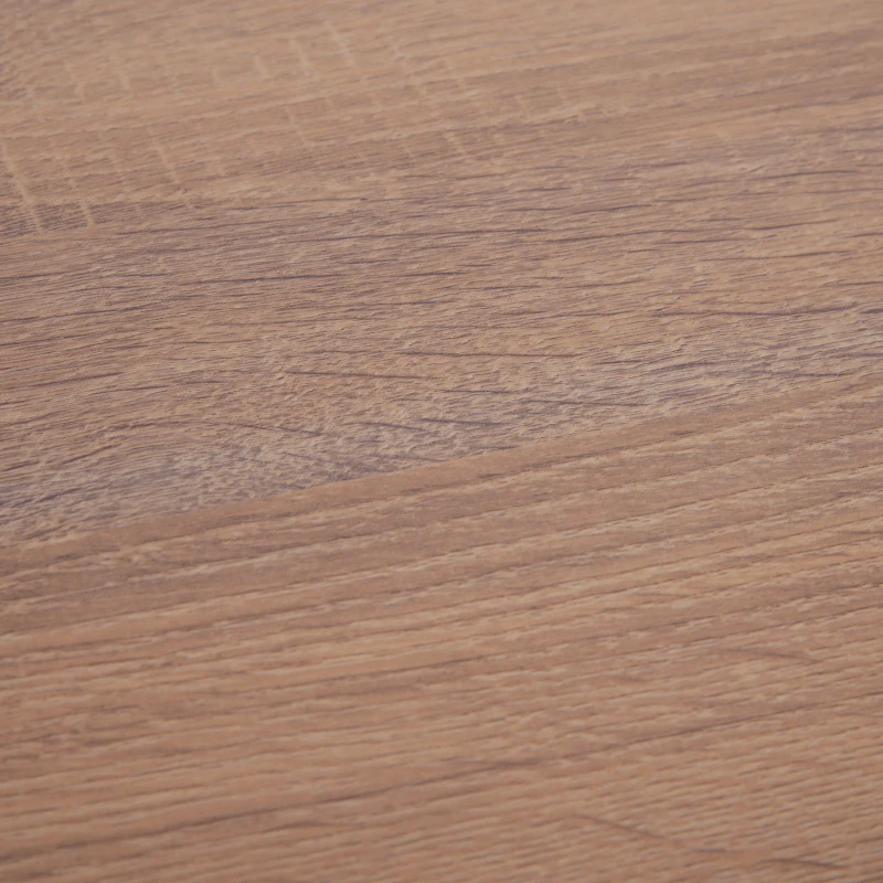 HomCom Computer Desk Wood Top Office Workstation PC Laptop Study Table  with Keyboard Tray