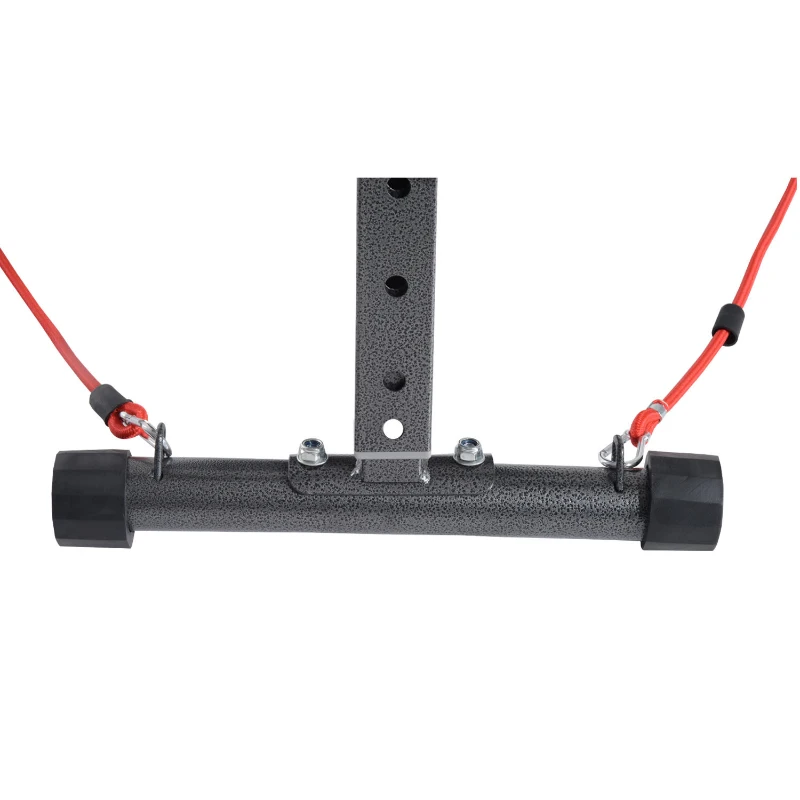 Soozier Adjustable Folding Ab Decline Sit-Up Bench With Resistance Bands