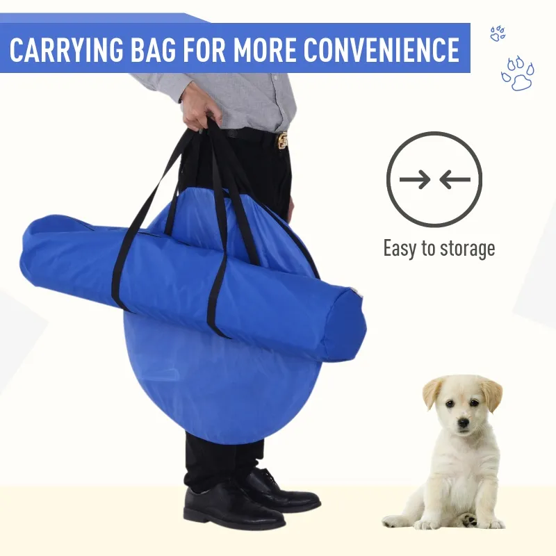 PawHut Outdoor Dog Agility Training Equipment Set