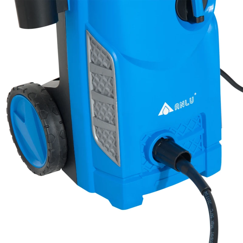 HomCom 1650 PSI 1.4 GPM Electric Pressure Washer w/ Detergent Bottle