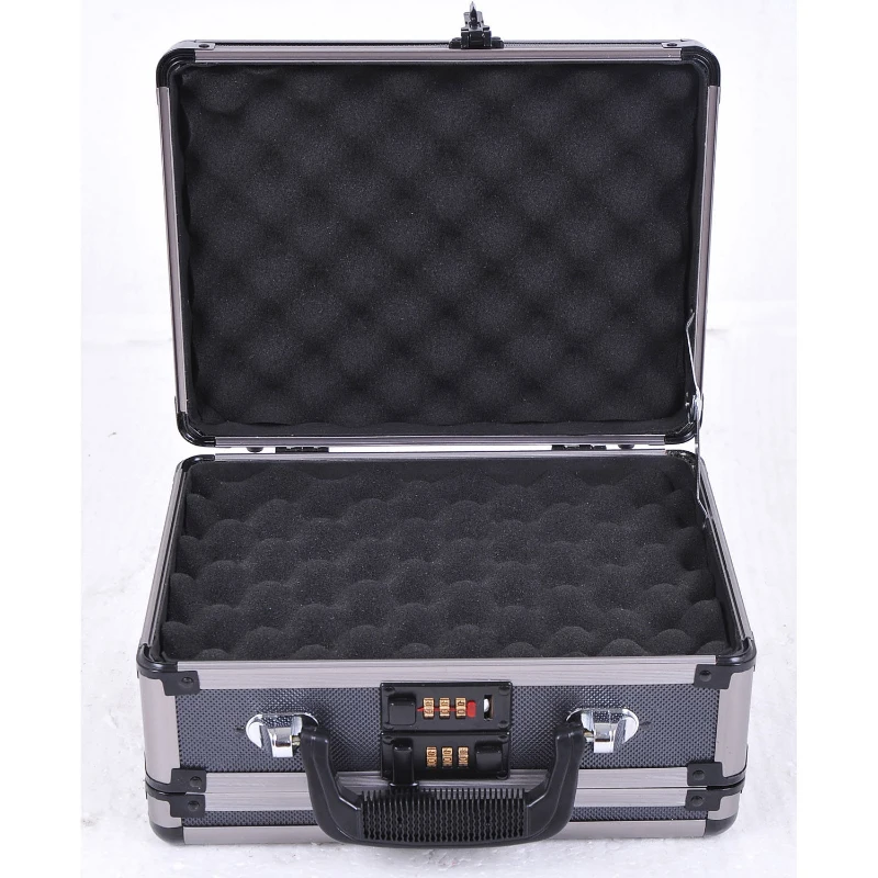 HomCom Lightweight Double Sided Hard Box Combination Lock Secure Gun Safe