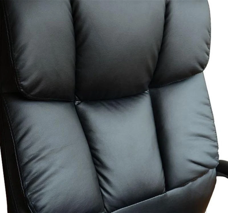 HomCom Synthetic Leather Computer Office Chair Black - 3461