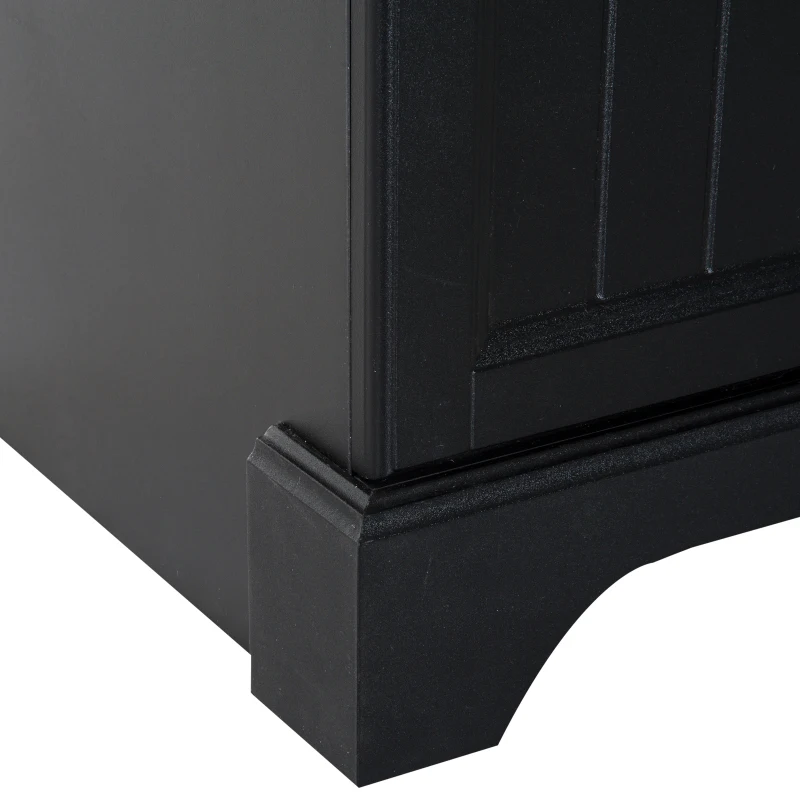 Kleankin 34” Modern Ceramic Sink Bathroom Vanity Set