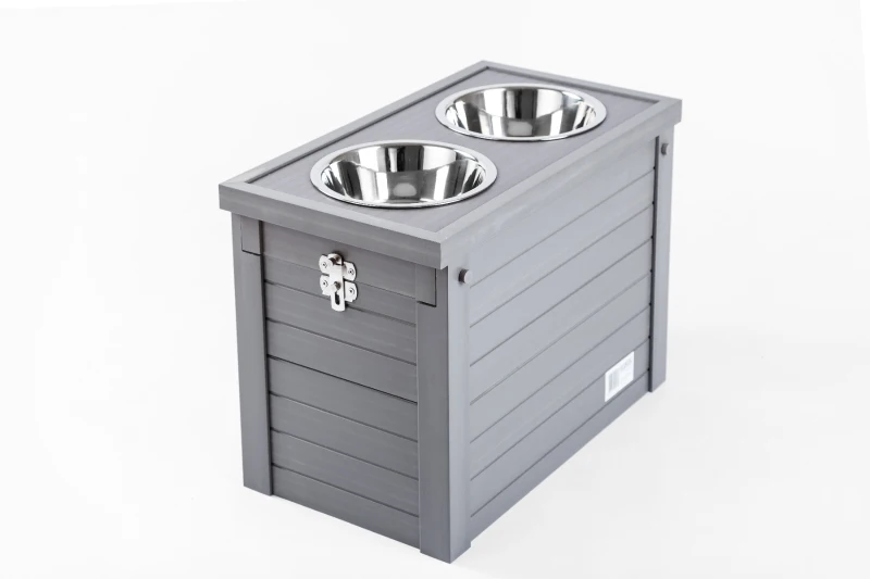New Age Pet Piedmont Pantry Diner with Storage - Grey