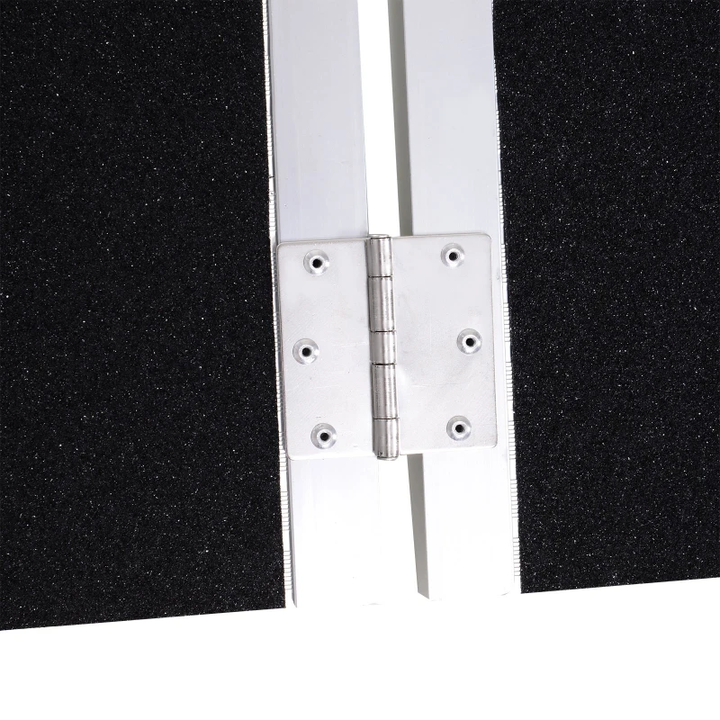 HOMCOM Versatile 3ft Motorcycle  Scooter  and Dollie Ramp for Home or Travel  600lbs