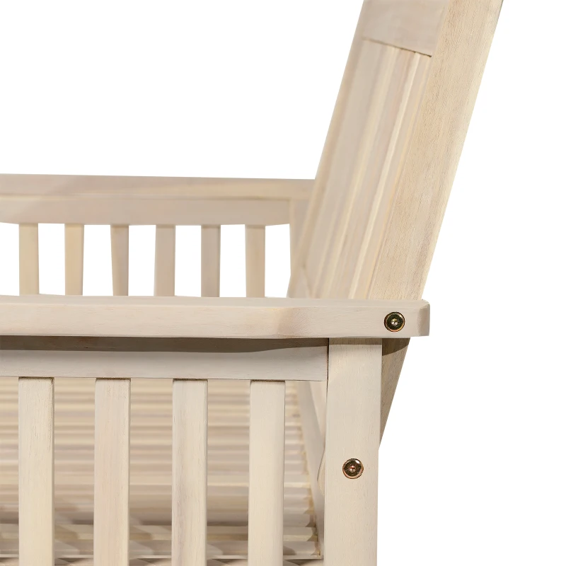 Outsunny 46" Acacia Wood Outdoor Patio Garden Bench