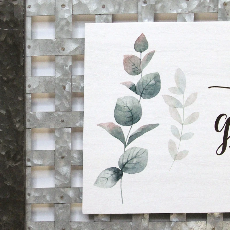 Stratton "Love Grows Here" Wall Art