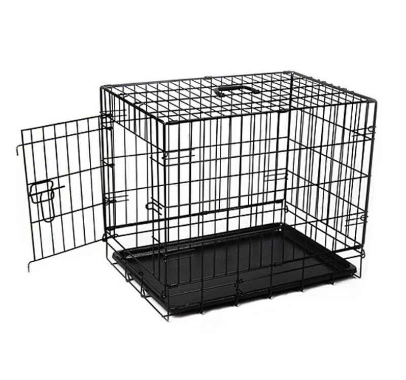 Pawhut 24" Single Door Cage With Divider