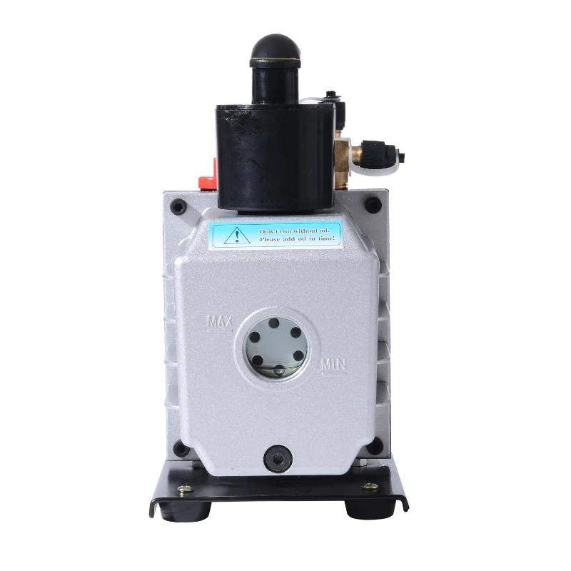 HomCom Single-Stage 7 CFM Rotary Vane HVAC Refrigerant Handheld Vacuum Pump