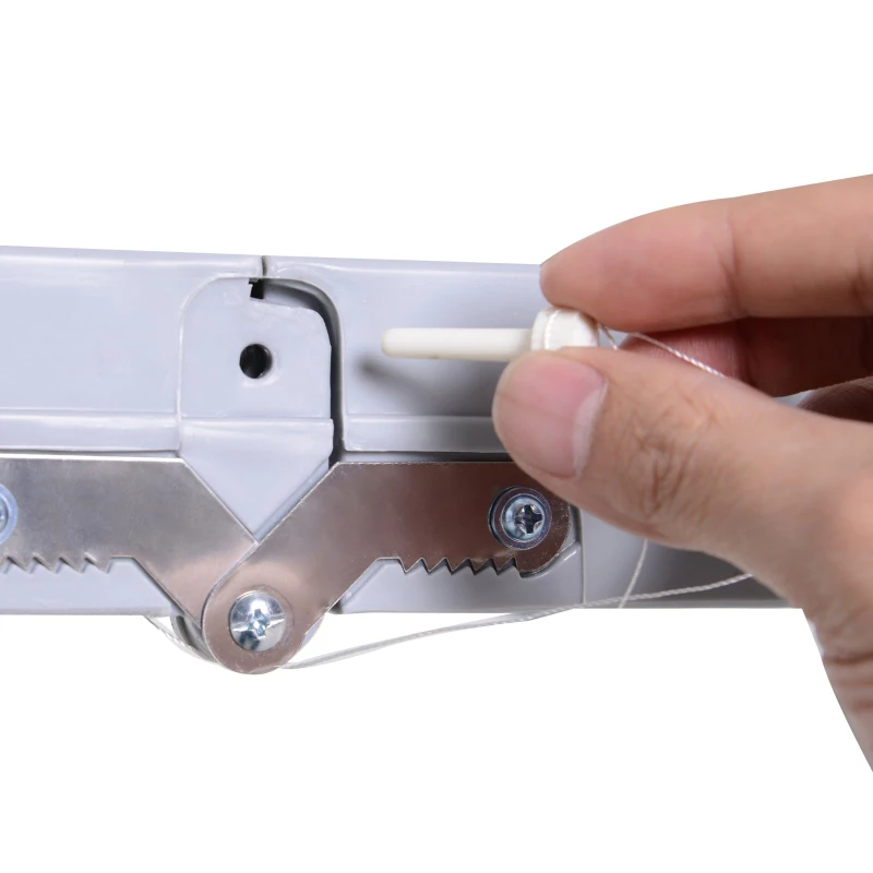 Outsunny Outdoor Picnic Table Chair 4-Seat Set Folding Patio Furniture w/Umbrella Hole - Grey