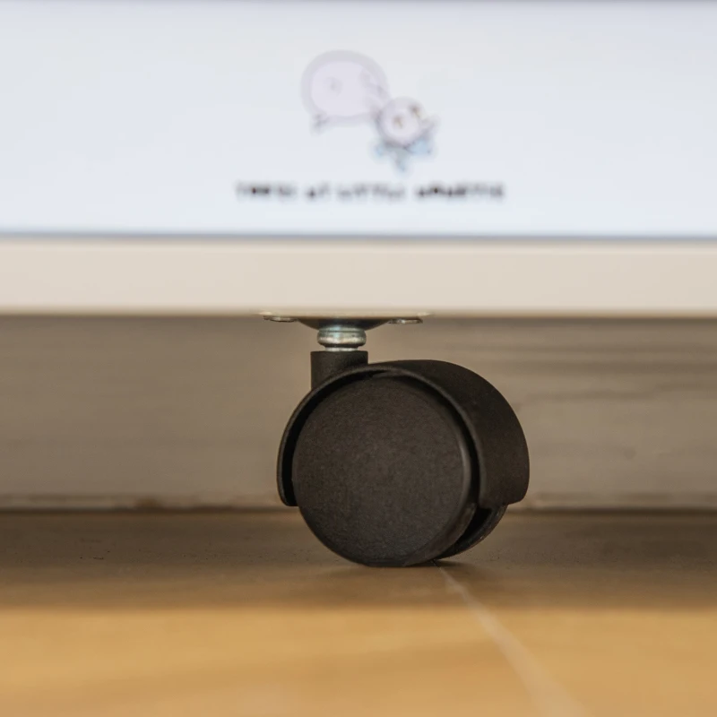 HOMCOM Kids Shelf /w Cubes, Cubby Storage for Kids