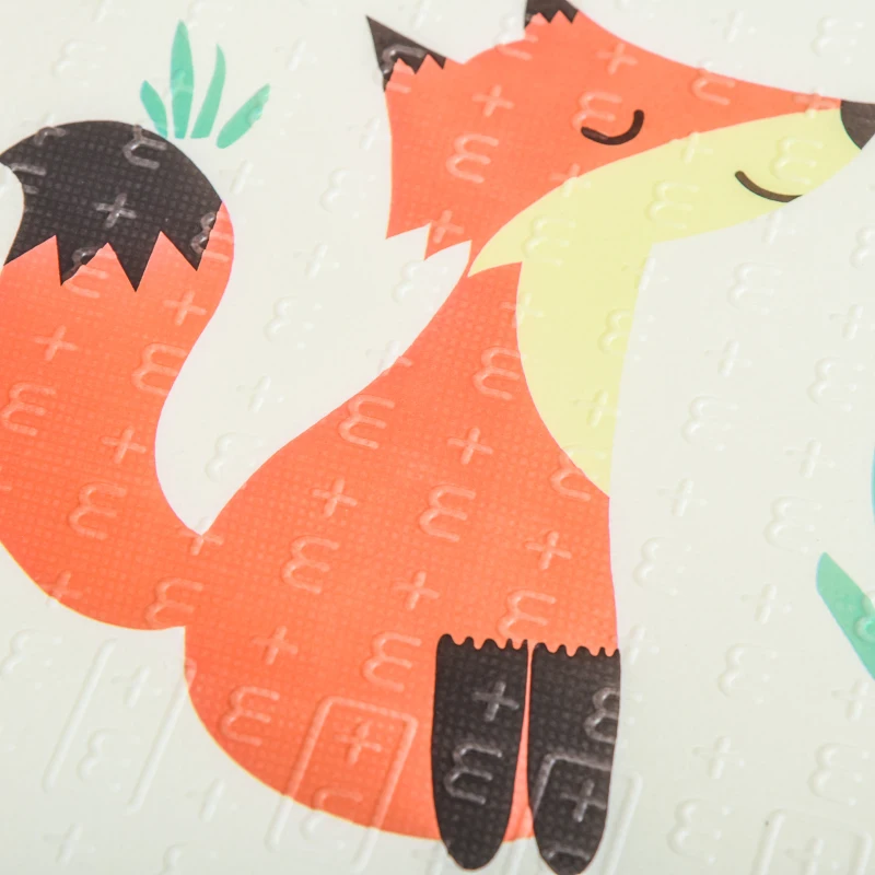 Qaba Kid's Play Mat with Reversible and Foldable Design, 78.75"L x 59"W x 0.5"T