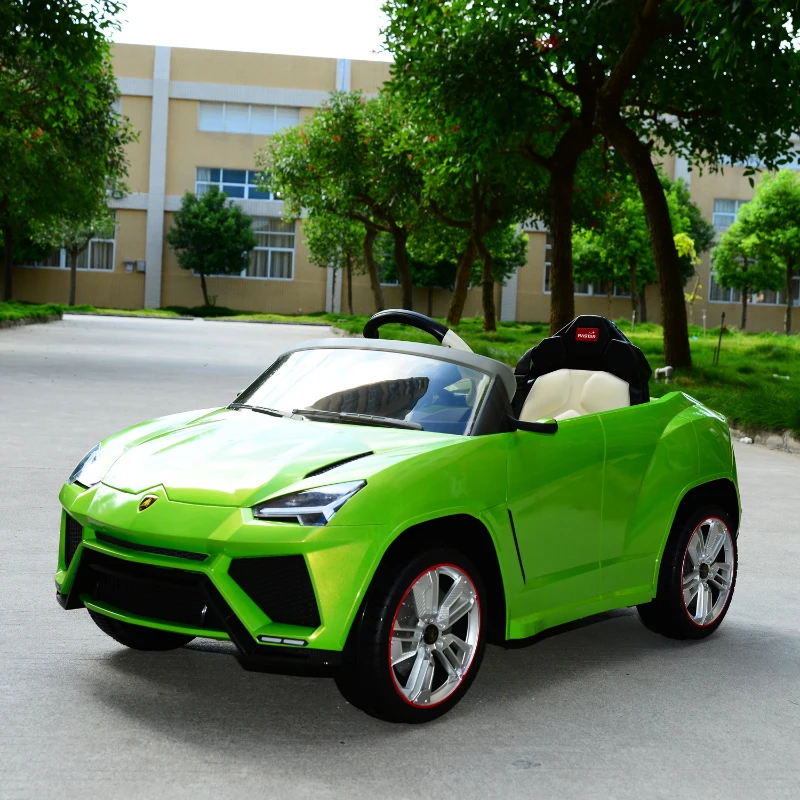 Aosom 12V Lamborghini Urus Kids Electric Ride On Car with Remote Control - Green
