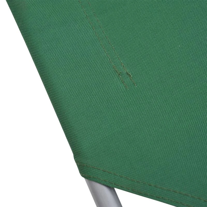 Pawhut 51" x 31" Elevated Portable Camping Pet Cot Dog Bed - Green