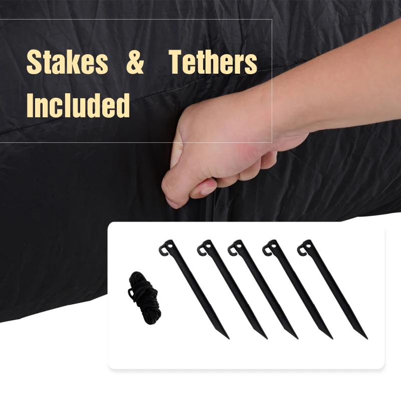 HOMCOM 8’ Lighted Inflatable Outdoor Halloween Yard Decoration - Spooky Dead Tree