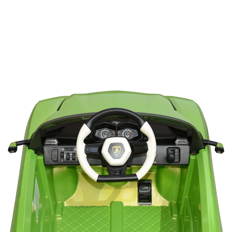 Aosom 12V Lamborghini Urus Kids Electric Ride On Car with Remote Control - Green