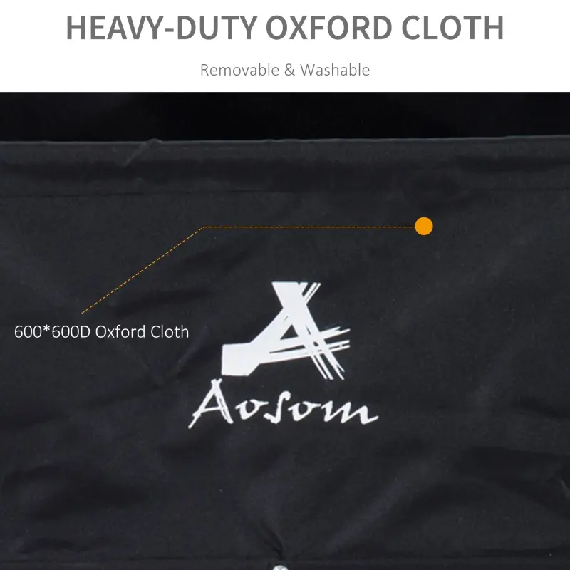 Aosom Steel Frame Bicycle Bike Cargo Trailer Luggage Cart Carrier For Shopping - Red