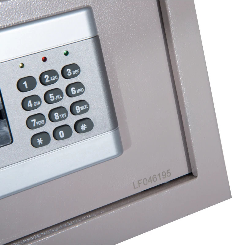 HomCom 12” x 8” x 4” Top Opening Drawer Digital Passcode Safe Home Security Storage With Emergency Keys