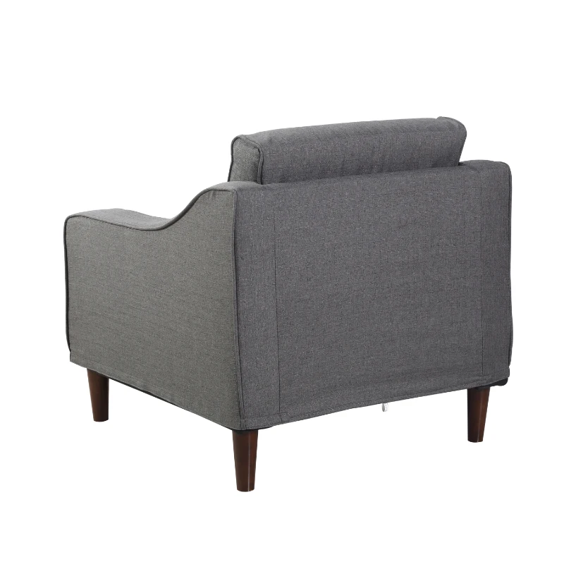 HomCom Single-Seat Sofa - Dark Gray