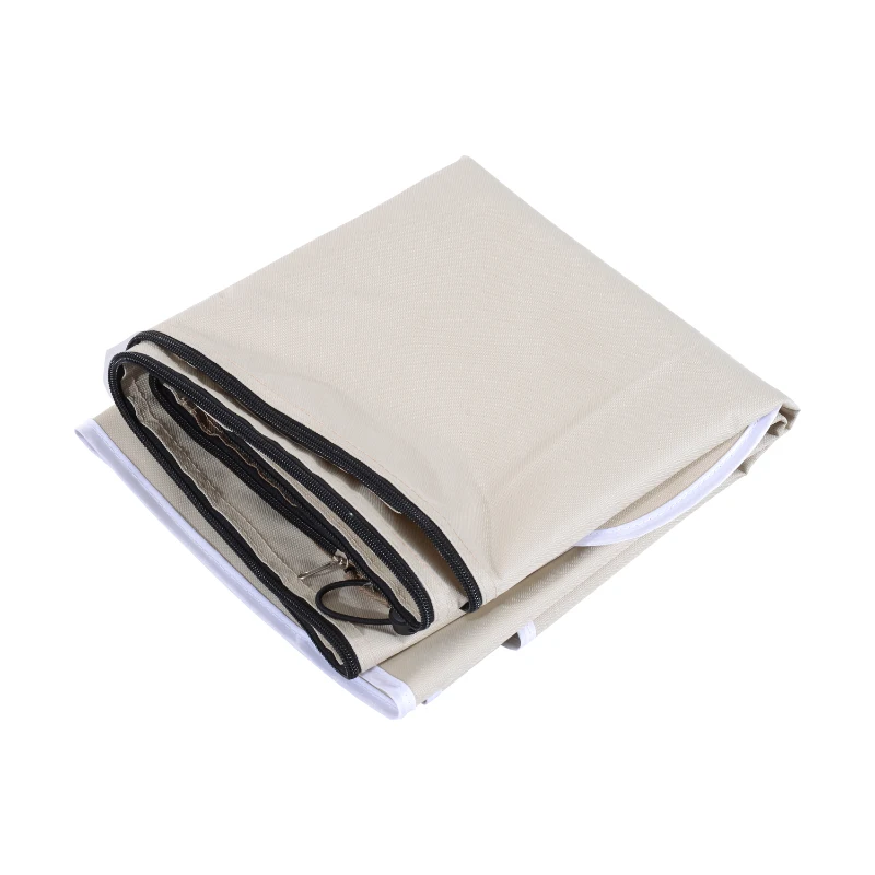 Outsunny Patio Outdoor All-Weather Protective Umbrella Cover Zipper Waterproof Fits 10 ft to 13ft Parasol