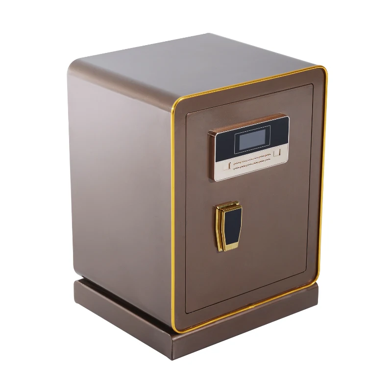 HomCom 18” x 16” x 24” LCD Digital Security Storage Safe Box - Bronze