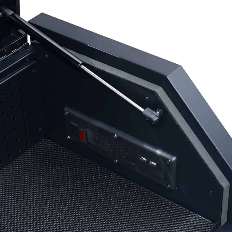 HomCom Rolling Steel 11 Drawer Tool Chest Cart