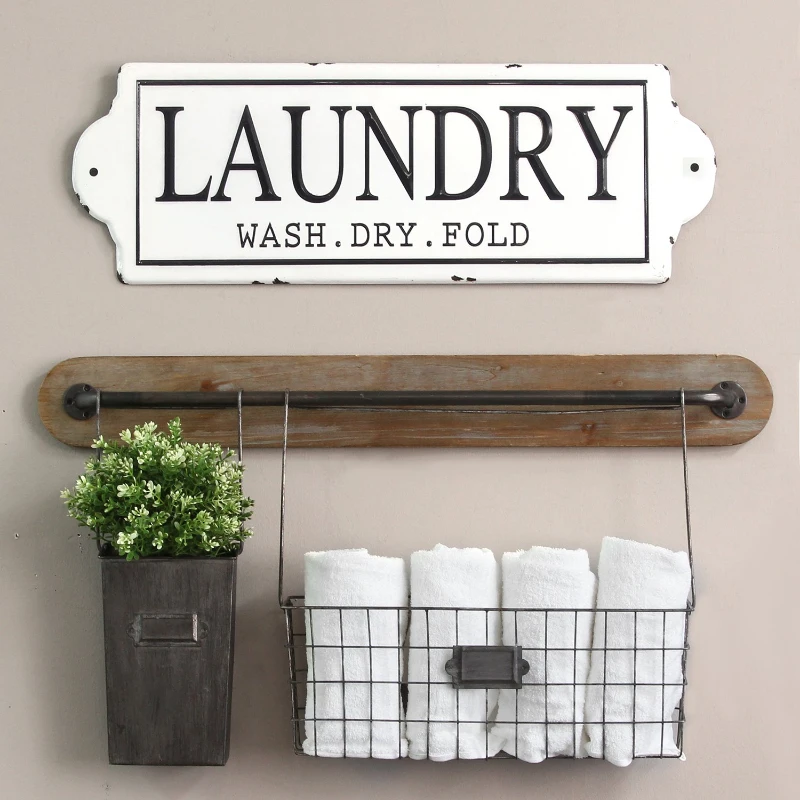 Stratton Laundry  Wall Decor