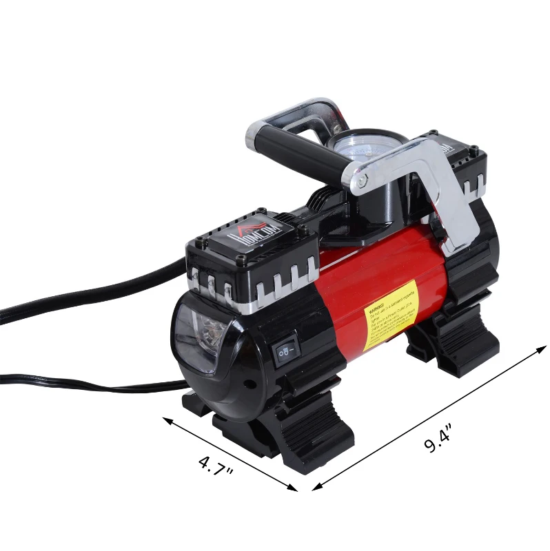 HomCom 12V 100PSI 250W Portable Air Inflator