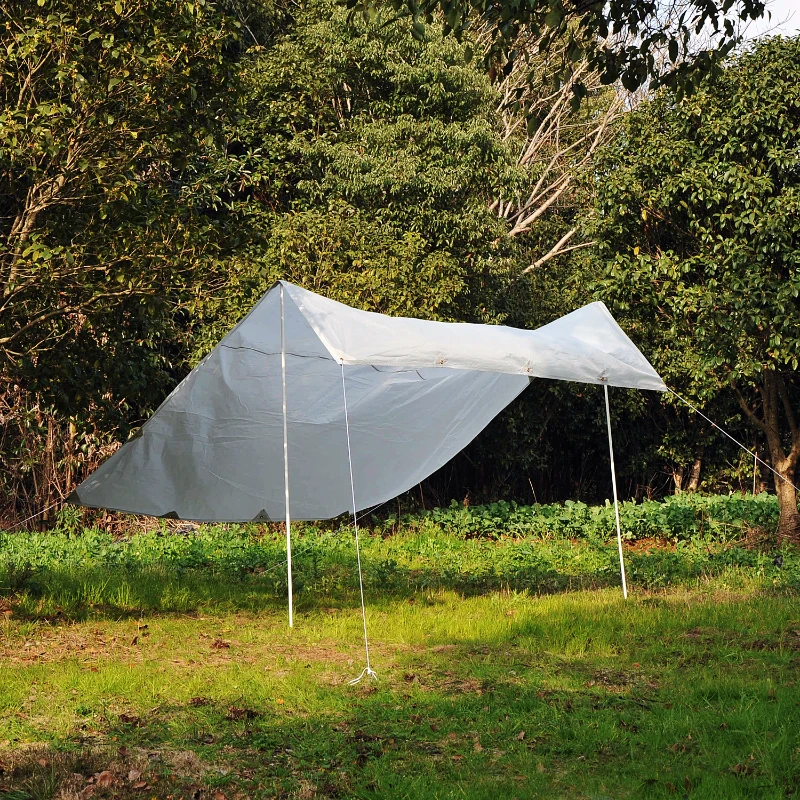 Outsunny Waterproof Tent Tarp - Quick Up Lightweight Survival Shelter