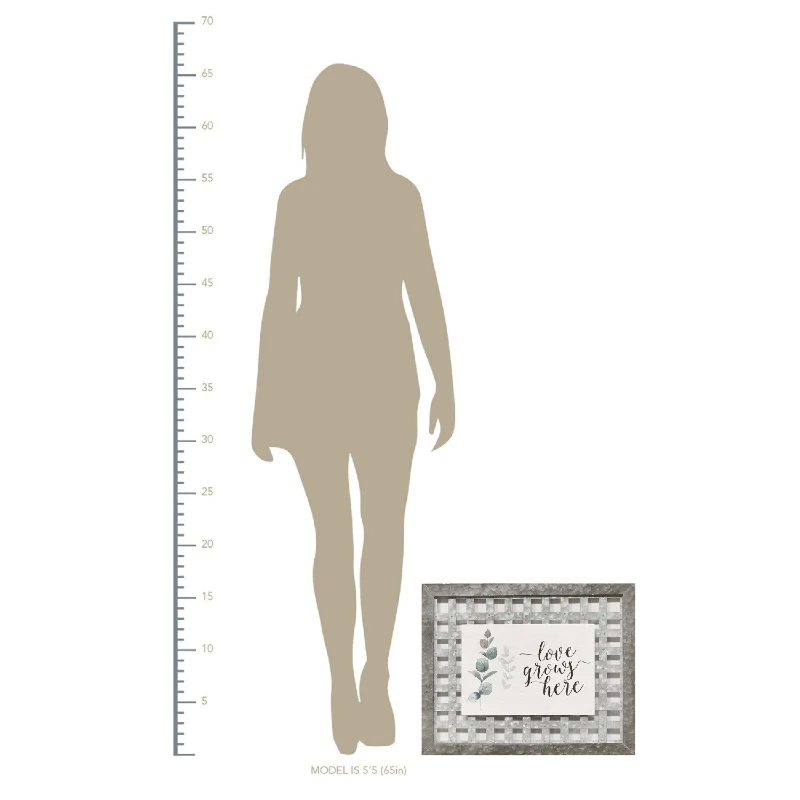 Stratton "Love Grows Here" Wall Art