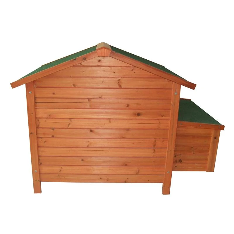 Pawhut Portable Wooden Chicken Coop With Nesting Box and Roost