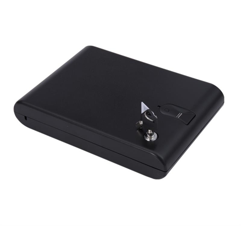 HomCom Portable Safe Case with Biometric Fingerprint Lock