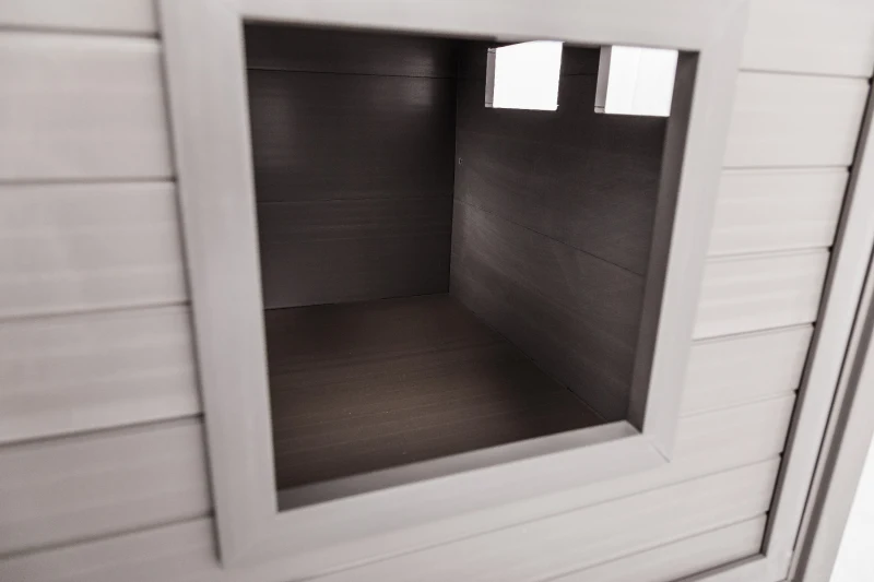 New Age Pet Jumbo LitterLoo Litter Box Cover/End Table - Grey