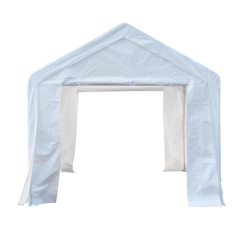 Outsunny 10' x 20' Multi-Purpose Convertible Carport / Event Canopy Tent - White