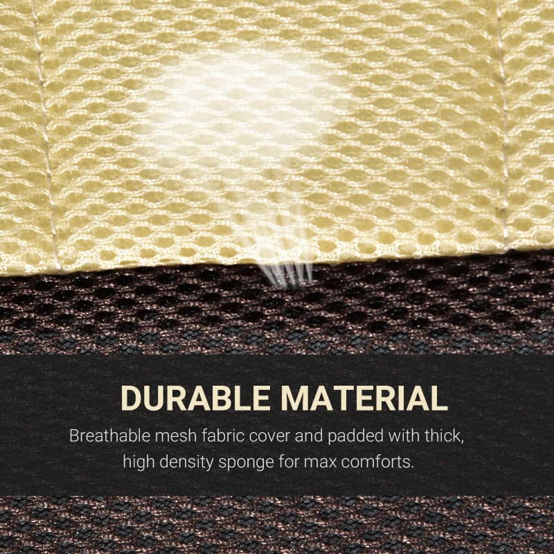 HOMCOM 360 Degree Swivel Video Gaming Chair, Folding Floor Sofa 5-Position Adjustable Lazy Chair, Beige