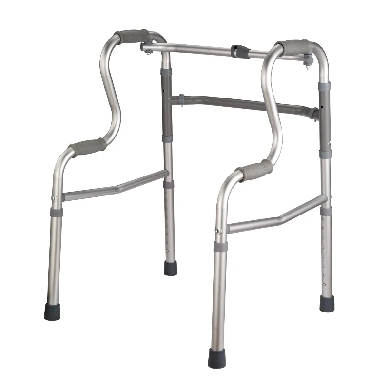 HomCom Folding Mobility Walker with 2 Armrests