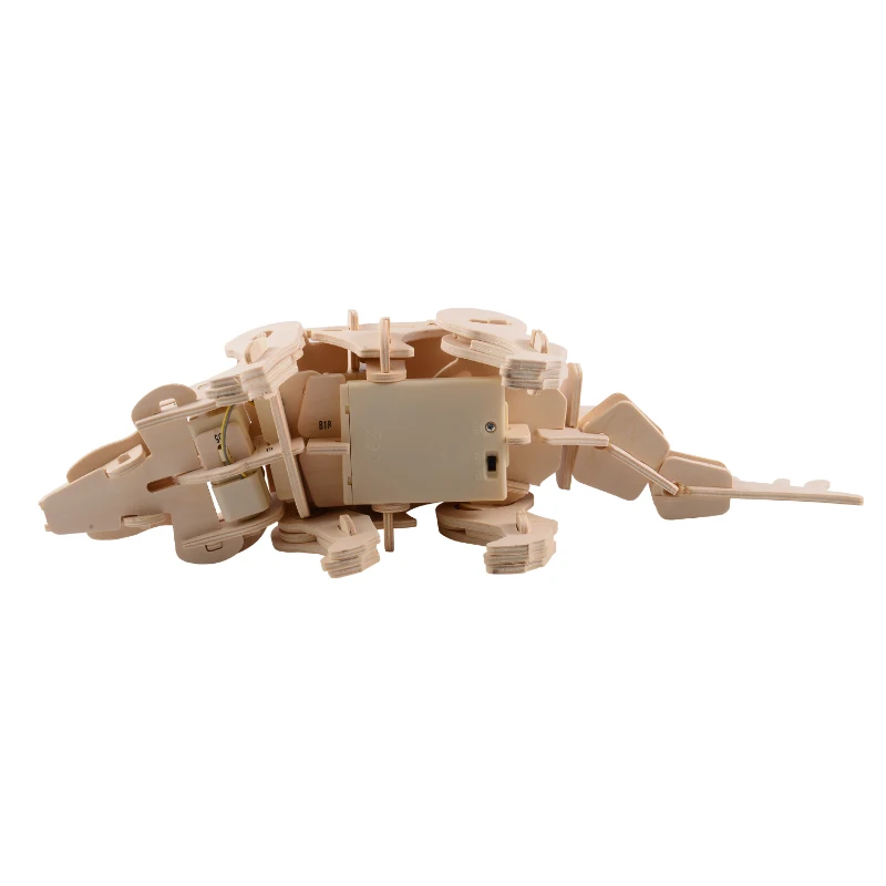 Qaba Robotic 3D Wooden Dinosaur Puzzle - Stegosaurus