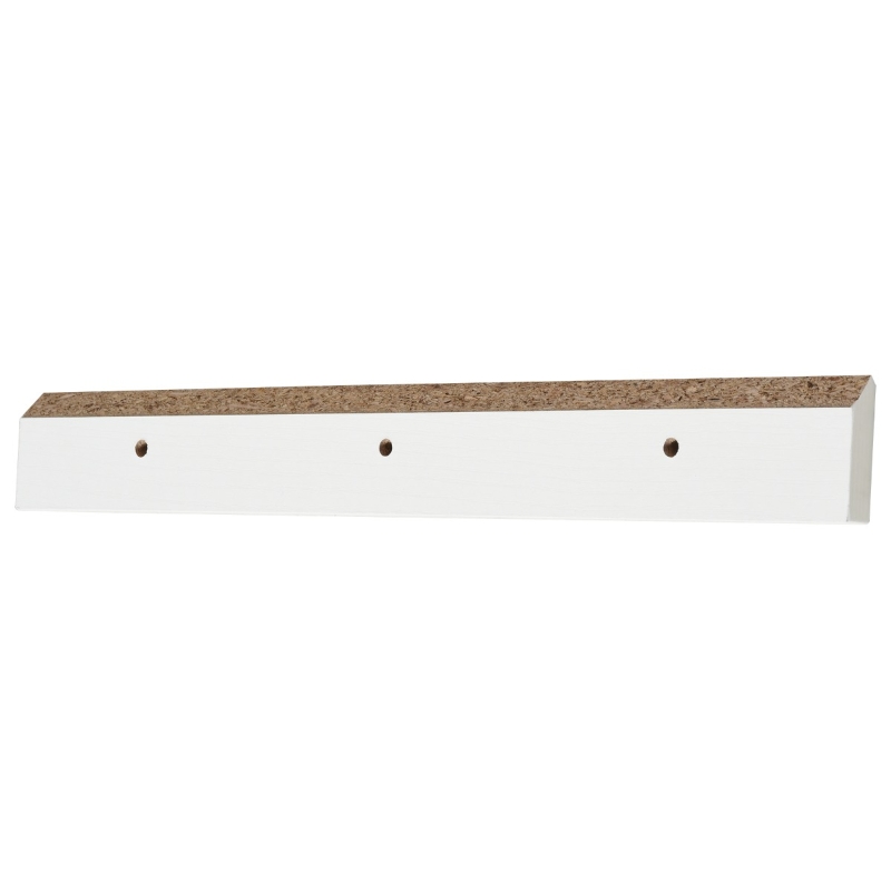 HomCom Wall Mounted Folding Table Computer Desk with Bookshelf Home Office Convertible Folding Storage Writing Table - White