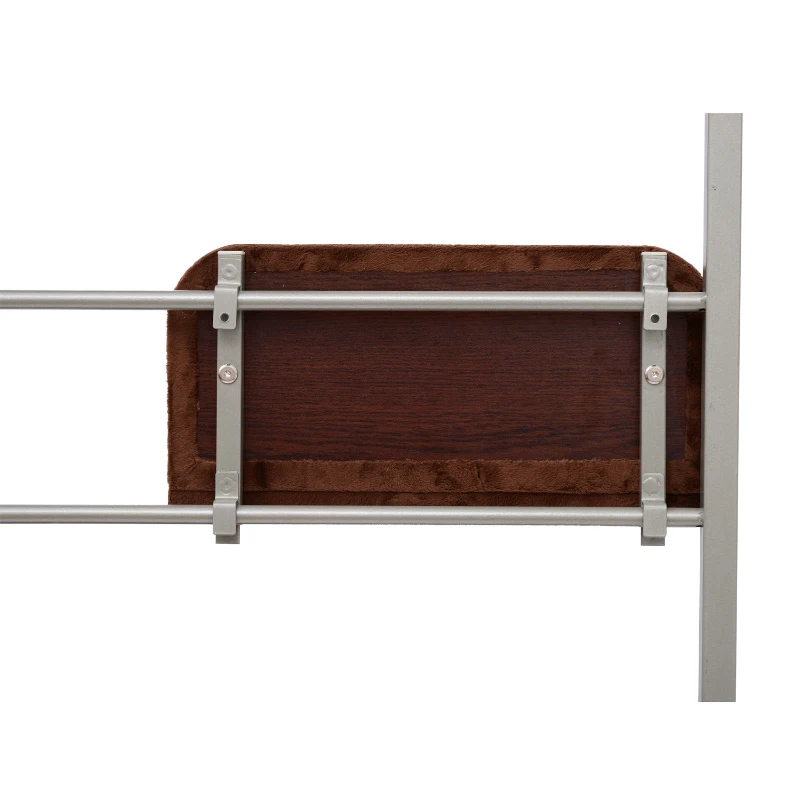 PawHut 9FT Adjustable Multi-Level Cat Climber Climbing Tree Tower Scratcher Post Steps - Brown