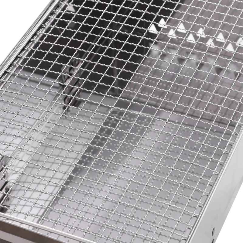 Outsunny Stainless Steel BBQ Charcoal Tabletop Grill