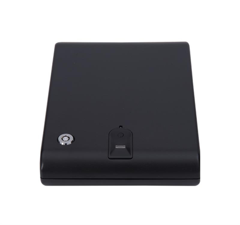 HomCom Portable Safe Case with Biometric Fingerprint Lock