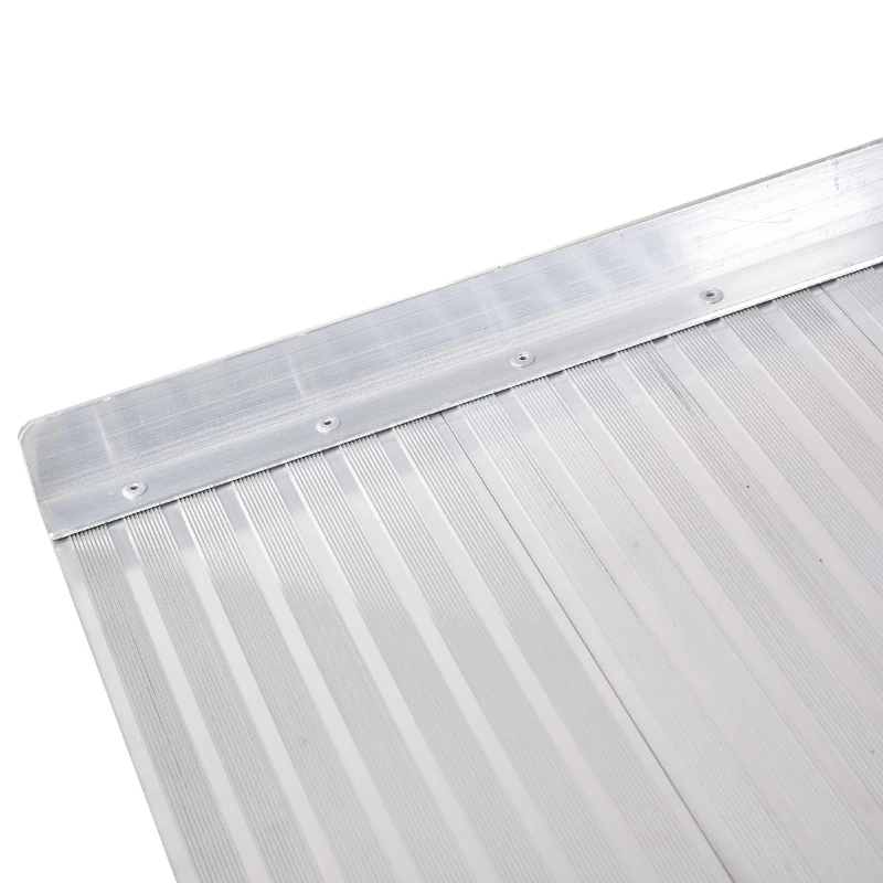 HomCom 6' Portable Folding Suitcase Type Mobility Ramps Skidproof Wheelchair Threshold Ramp