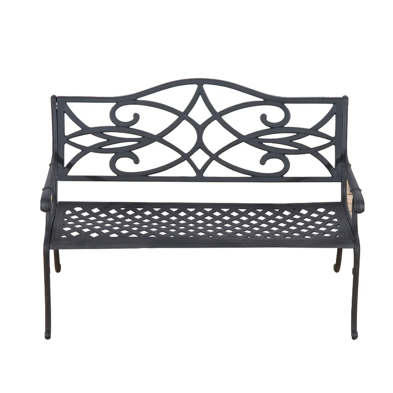 Outsunny 49" Decorative Outdoor Garden Bench